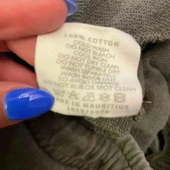 RARE EARTH TRAVEL Joggers in Army Green Size Small - Picture 8 of 11